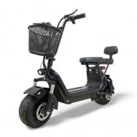 Электроскутер CityCoco WOLONG C1 PRO 48V 11Ah 800W Черный